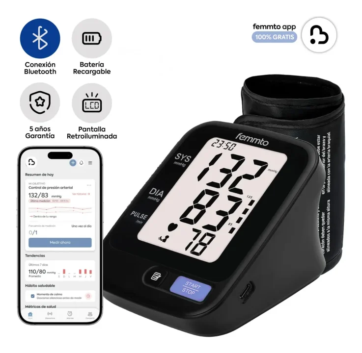 Femmto KF-DT65X digital Bluetooth y batería USB