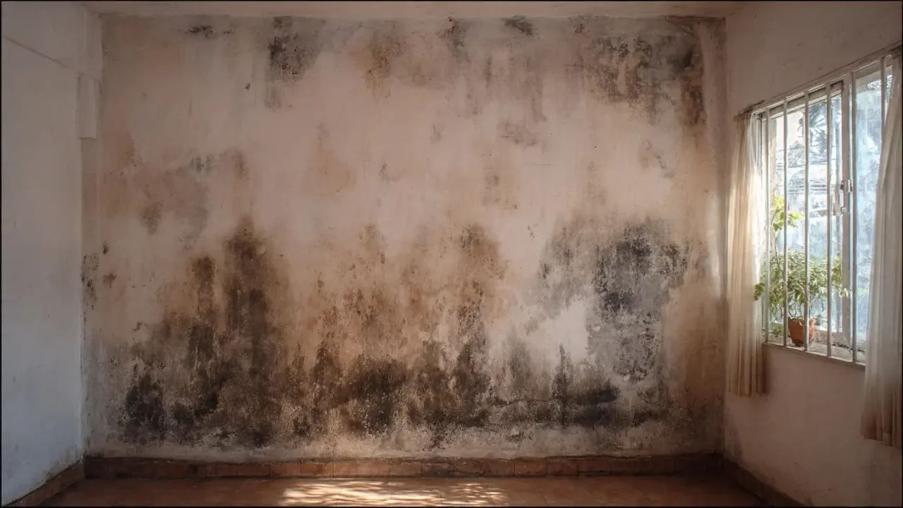 Humedad en paredes de una casa en Ituzaingó Corrientes