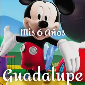 Invitacion virtual web de Mickey Mouse