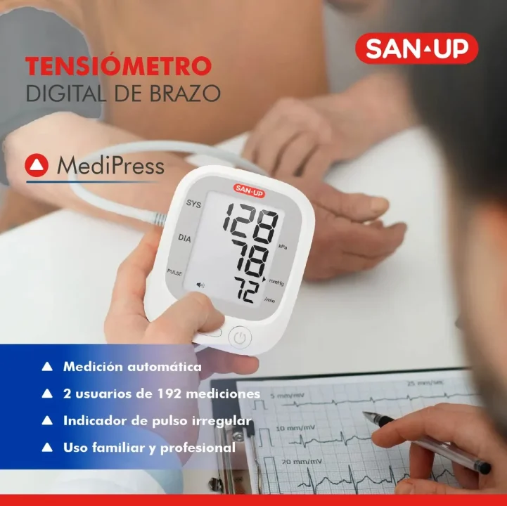 San-Up MediPress memoria y control desde el hogar 2