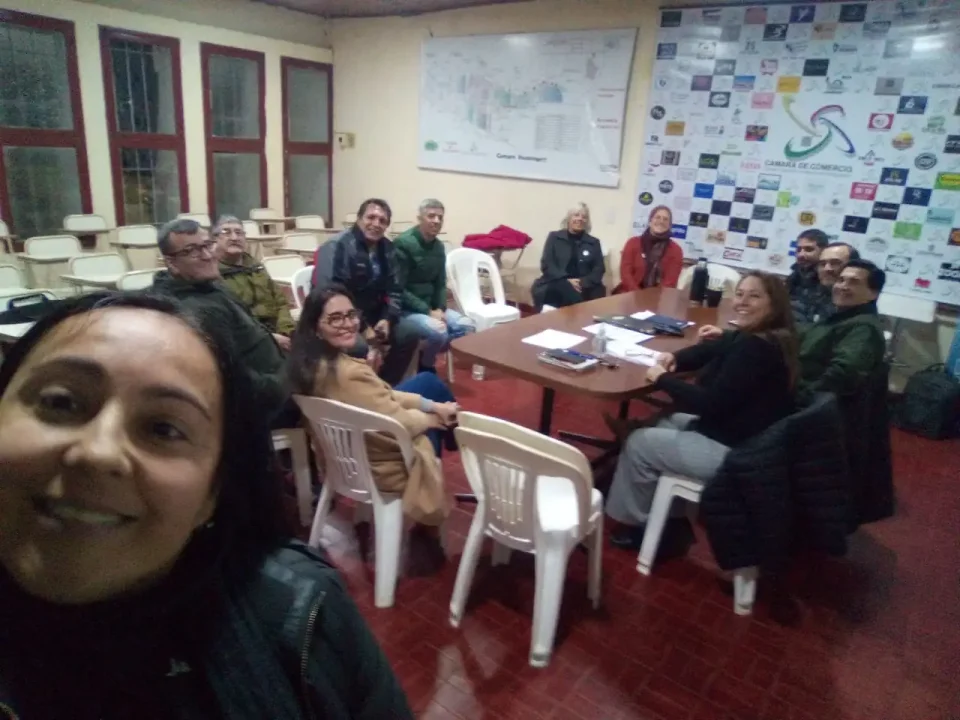 autoridades de la Cámara de Comercio de Ituzaingó