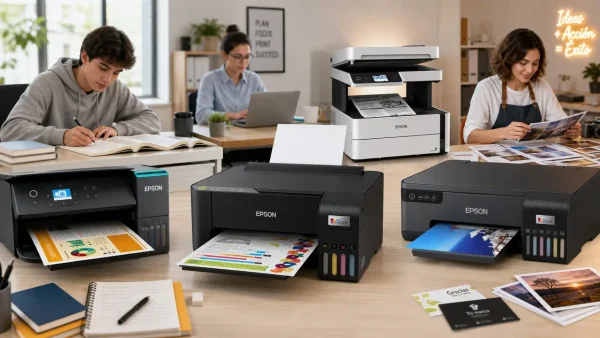 impresoras Epson para estudiar trabajar y emprender